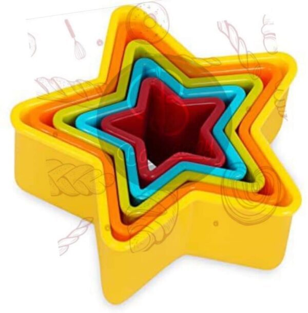 5pcs Star Cutter