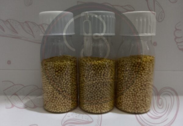 2mm Mini Golden Sprinkles
