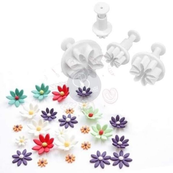 4pcs Flower Plunger Cutter