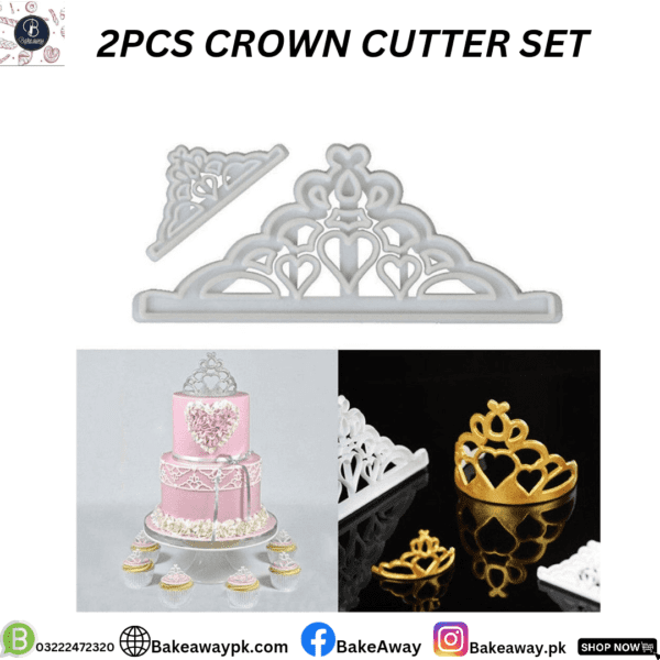 2pcs Crown Cutter Set