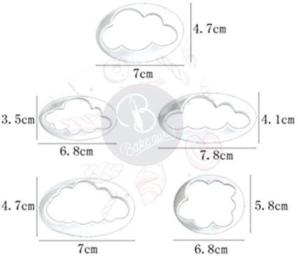 5PCS CLOUD CUTTER SET - Image 2