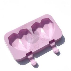 2cavity Heart Cakesicle Mould