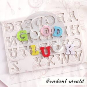 ALPHABET SILICON MOULD