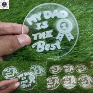 FATHER DAY FONDANT EMBOSSER DESIGN 4