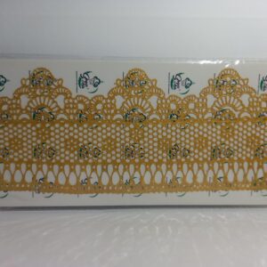 GOLDEN EDIBLE LACE DESIGN 10