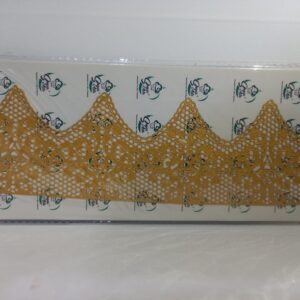 GOLDEN EDIBLE LACE DESIGN 8