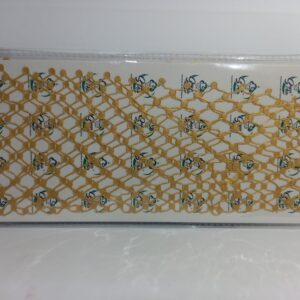 GOLDEN EDIBLE LACE DESIGN 6