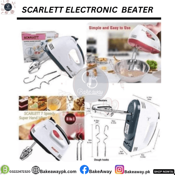 SCARLETT ELECTRONIC HAND BEATER