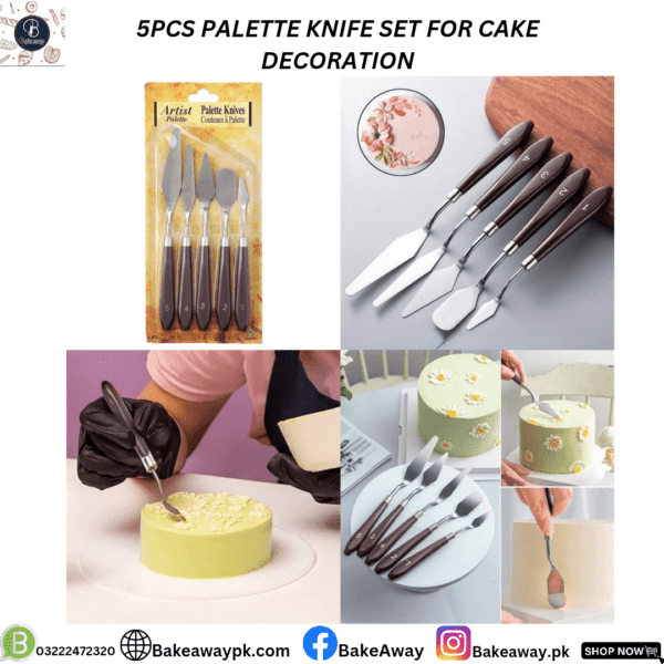 5PCS PALETTE KNIFE SET - Image 2