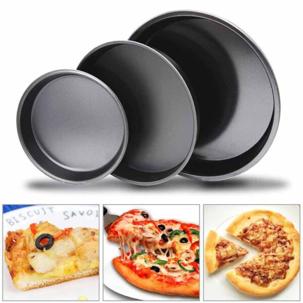 3PCS NON-STICK PIZZA PANS - Image 2