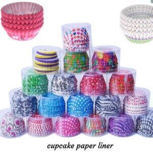 PRINTED CUPCAKE LINER PACK OF 100PCS