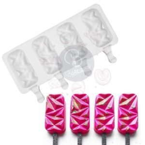 3D GEOMETRIC CAKESICLE MOULD