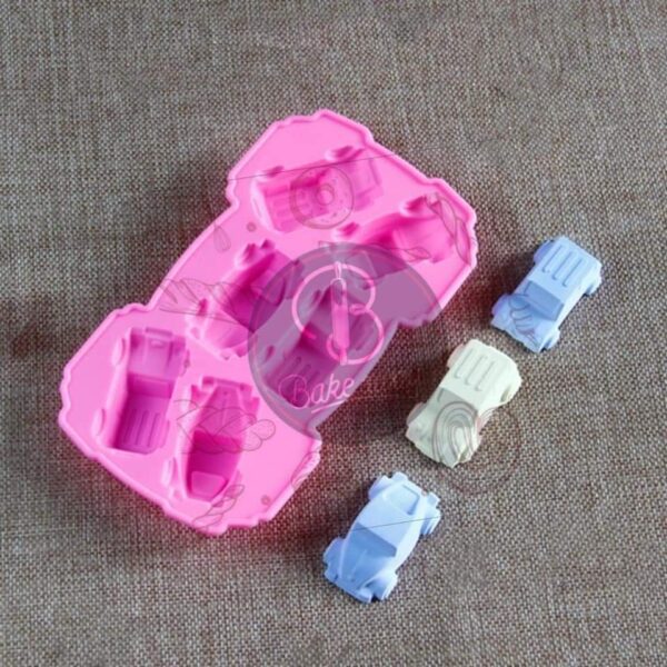 6CAVITY SILICON CAR MOULD