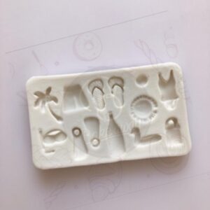 BEACH THEME SILICON MOULD