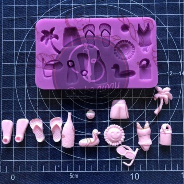 BEACH THEME SILICON MOULD - Image 2