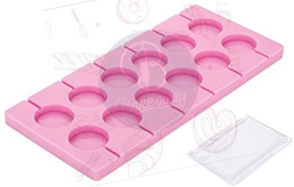 12CAVITY ROUND LOLLIPOP MOULD
