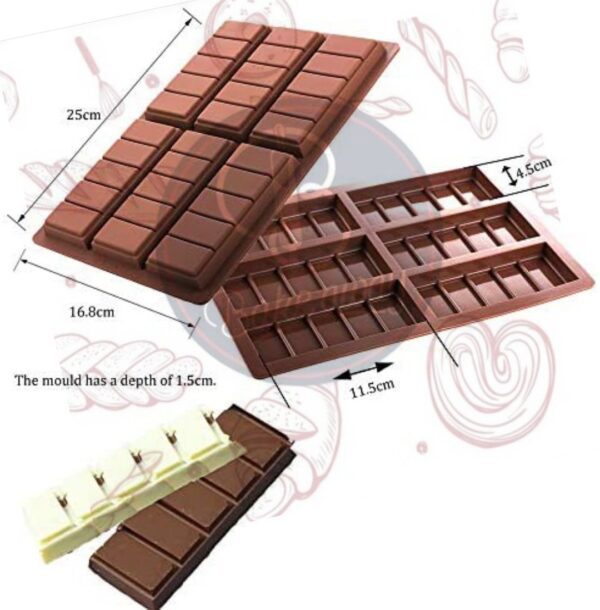 CHOCOLATE BAR SILICON MOULD - Image 2