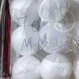 70MM CHOCOLATE FOAM BALL PACK OF 6PCS