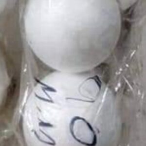 90MM CHOCOLATE FOAM BALL PACK OF 2PCS