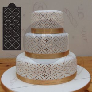CAKE DECORATION STENCILS DESIGN:10