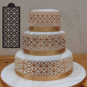 CAKE DECORATION STENCILS DESIGN:9