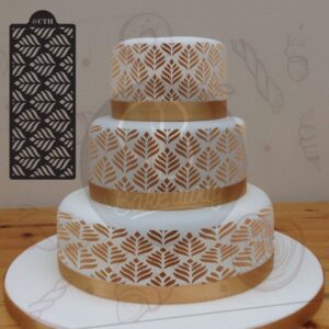 CAKE DECORATION STENCILS DESIGN:5