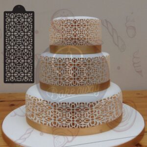 CAKE DECORATION STENCILS DESIGN:4