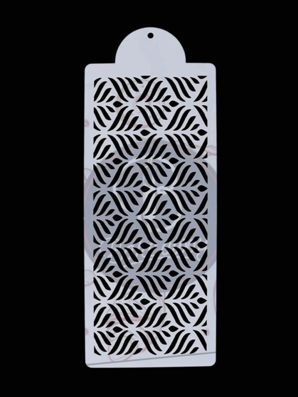 CAKE DECORATION STENCILS DESIGN:1