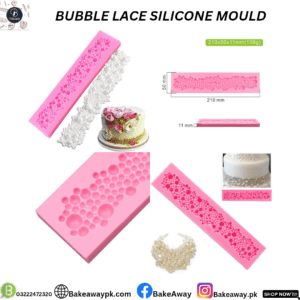 BUBBLE LACE SILICON MOULD