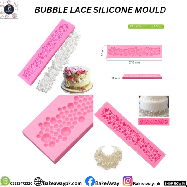 BUBBLE LACE SILICON MOULD