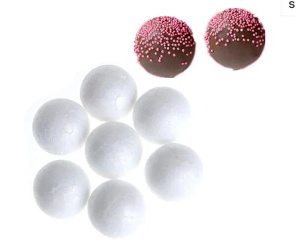 40MM CHOCOLATE FOAM BALL PACK OF 8PCS