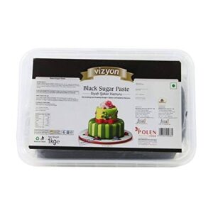 BLACK FONDANT VIZYON 1KG