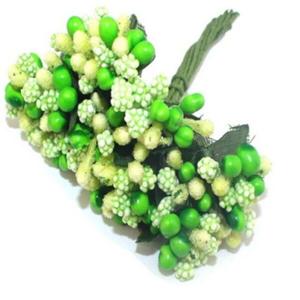 ARTIFICIAL LEAF GREEN STAMENS