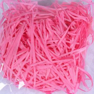 DARK PINK PAPER CONFETTI FOR CAKE BOX DECORATION