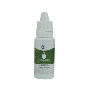 MILKYZ FOOD SPRING GREEN LIQUID COLOUR 18ML DROPPER BOTTLE