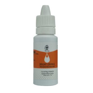 MILKYZ FOOD ORANGE LIQUID COLOUR 18ML DROPPER BOTTLE