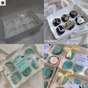 6CAVITY TRANSPARENT CUPCAKE BOX