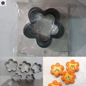 STAINLESS STEEL 5PCS BIG SHENGHAI COOKIE CUTTER SET