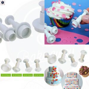 4PCS ROUND PLUNGER CUTTER