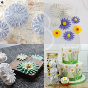 3PCS SUNFLOWER PLUNGER CUTTER