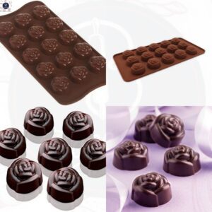 FLOWER SILICON CHOCOLATE MOULD
