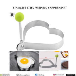 STAINLESS STEEL FRIED EGG SHAPER HEART