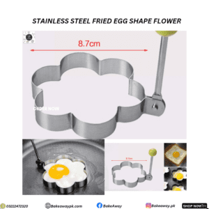 STAINLESS STEEL FRIED EGG SHAPER FLOWER