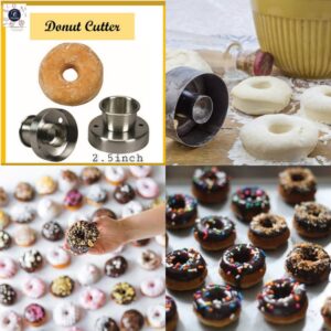 STAINLESS STEEL MINI DONUT CUTTER