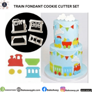 TRAIN FONDANT COOKIE CUTTER SET