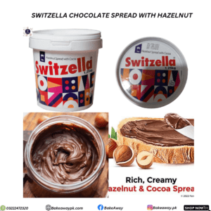 SWITZELLA CHOCOLATE SPREAD WITH HAZELNUT 1.25KG BUCKET