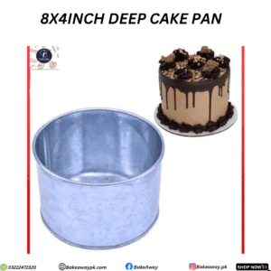 8X4INCH HEIGHT CAKE PAN