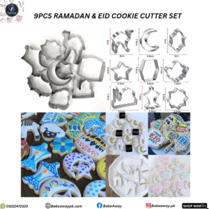 9PCS RAMADAN & EID COOKIE CUTTER SET