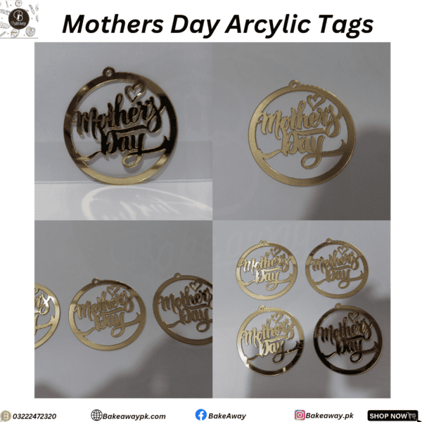 Mothers Day Arcylic Tags