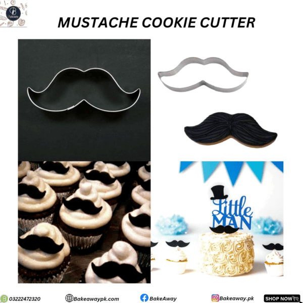 MUSTACHE COOKIE CUTTER